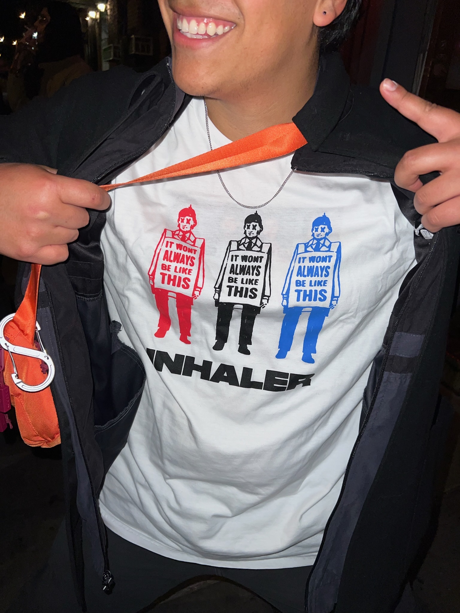 Inhaler performing live in NYC